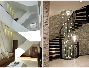 Phong thủy cầu thang 2025: Nguyên tắc vàng và cách tính số bậc hút tài lộc