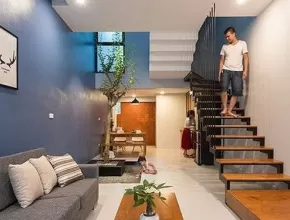 Nhà ống 3 tầng đẹp với chi phí chỉ 800 triệu đồng