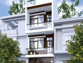 Tổng hợp mẫu thiết kế nhà phố 3 tầng măt tiền đẹp, hiện đại