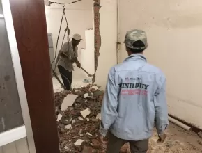 Dự án sửa chữa, cải tạo căn hộ chung cư số 5 Cao Thắng, Quận 3 bởi Xây Dựng Minh Duy