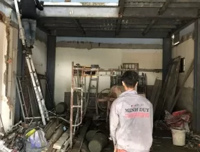 Dự án sửa nhà nâng tầng chị Lan tại Tân Quy, Quận 7 do Xây Dựng Minh Duy thực hiện