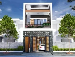 12+ mẫu thiết kế nhà 2 tầng mặt tiền 5m đẹp mê mẩn