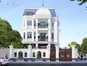 Mẫu biệt thự cổ điển cách tân khiến mọi người mê