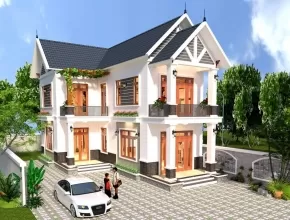 10+ mẫu nhà 2 tầng mái thái dưới 1 tỷ đáng xây dựng
