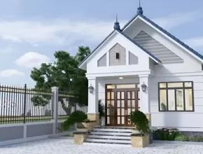 Những mẫu nhà cấp 4 có 4 phòng ngủ 120m2 đẹp nhất hiện nay