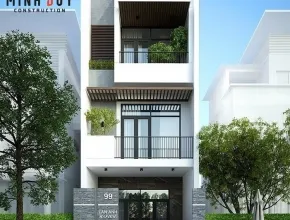 Dự án xây dựng nhà phố 1 trệt 2 lầu trọn gói tại Nguyễn Trung Trực, Bình Thạnh