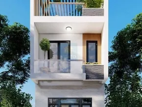 Chi tiết dự án thi công xây dựng nhà phố 3 tầng tại Bà Điểm, Huyện Hóc Môn bởi Xây Dựng Minh Duy