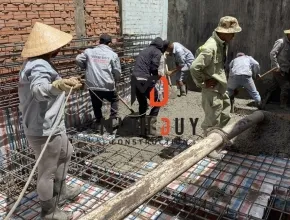 Quy trình xây nhà phần thô chuẩn kỹ thuật 2025: 8 bước giám sát từ A-Z