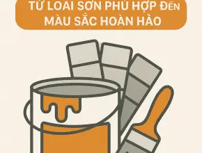 Đánh giá chi tiết top 5+ các loại sơn nhà tốt nhất hiện nay