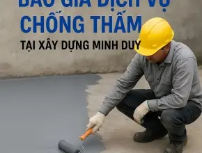 Báo giá chống thấm TPHCM 2026: Minh bạch, chi tiết, không phát sinh