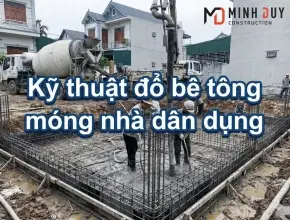 Kỹ thuật đổ bê tông móng nhà dân dụng: Giám sát và Nghiệm thu