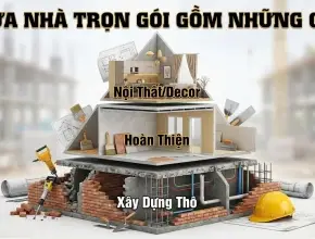 Sửa Nhà Trọn Gói Gồm Những Gì? Giải Mã Ranh Giới "Xây Dựng" & "Nội Thất" Để Tránh Phát Sinh