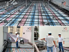 Thép sàn nhà phố cần phi mấy? Bảng tra cứu cho từng nhịp 3-6m