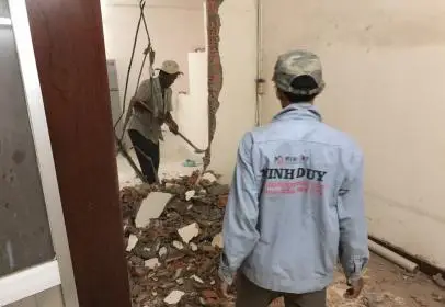 Dự án sửa chữa, cải tạo căn hộ chung cư số 5 Cao Thắng, Quận 3 bởi Xây Dựng Minh Duy