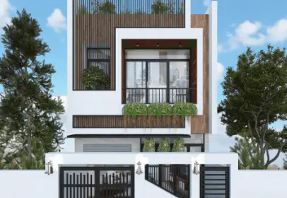 4 mẫu nhà ống 2 tầng 4x15m 3 phòng ngủ đẹp hiện đại nhất