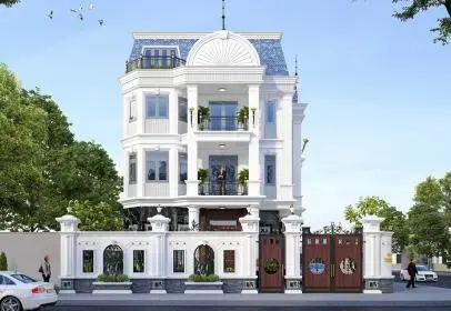 Mẫu biệt thự cổ điển cách tân khiến mọi người mê