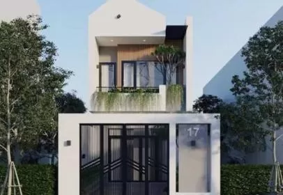 10 mẫu nhà 1 trệt 1 lầu đơn giản, đẹp mắt