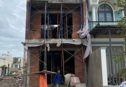 Bàn giao công trình nhà phố 1 trệt 2 lầu tại Đồng Nai