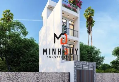 Dự án thi công xây nhà phố 1 trệt 2 lầu trọn gói tại Tân Kiểng, Quận 7