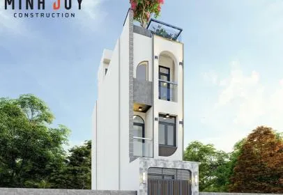 Xây Dựng Minh Duy bàn giao nhà phố 1 trệt 2 lầu 1 tum trọn gói tại Hiệp Bình Chánh, Thủ Đức