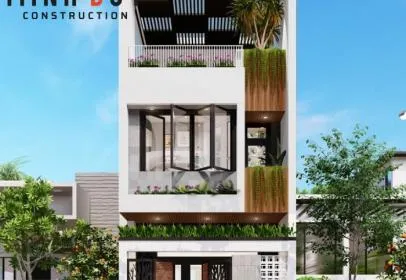 Dự án thi công nhà phố phần thô thực tế tại Phường 4, Quận 5