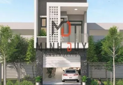 Chi tiết dự án thi công xây nhà trọn gói 1 trệt 1 lầu tại Phường 11, Quận 10