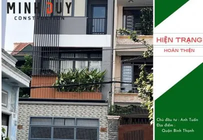 Dự Án Thi Công Sửa Nhà Trọn Gói Phường 25, Quận Bình Thạnh