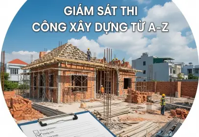 Giám sát thi công xây dựng từ A-Z: Cẩm nang kiểm soát chất lượng cho chủ nhà