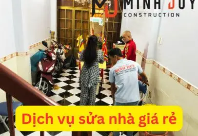Sửa nhà giá rẻ trọn gói tại TP.HCM – Báo giá chi tiết và Kinh nghiệm A–Z