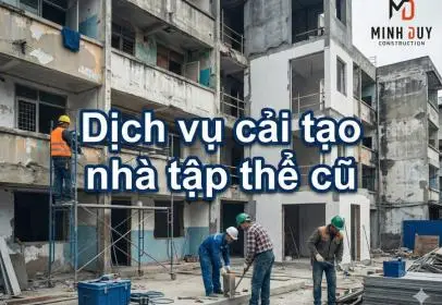 Cải tạo nhà tập thể cũ: Giải pháp biến không gian chật hẹp thành tổ ấm hiện đại