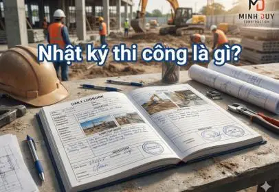 Nhật ký thi công là gì? Tại sao cần nhật ký khi xây nhà trọn gói?