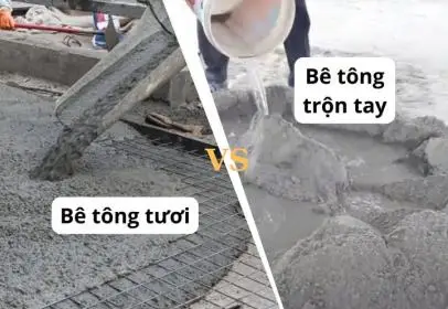 Nên đổ bê tông tươi hay trộn tay? Lời khuyên "gan ruột" từ kỹ sư xây dựng