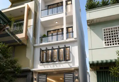 Xây nhà trọn gói Quận 11 - Dự án nhà phố 1 trệt 3 lầu anh Phước tại Lê Thị Bạch Cát