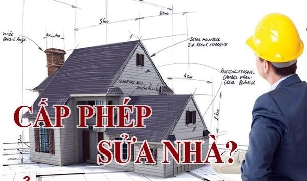 xin giấy phép sửa chữa nhà