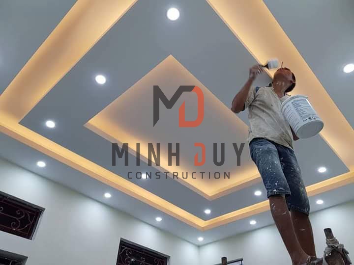 Đơn giá thi công trần thạch cao trọn gói - Xây Dựng Minh Duy