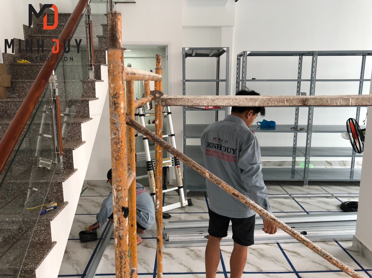 Thiết kế, thi công quán trà sữa