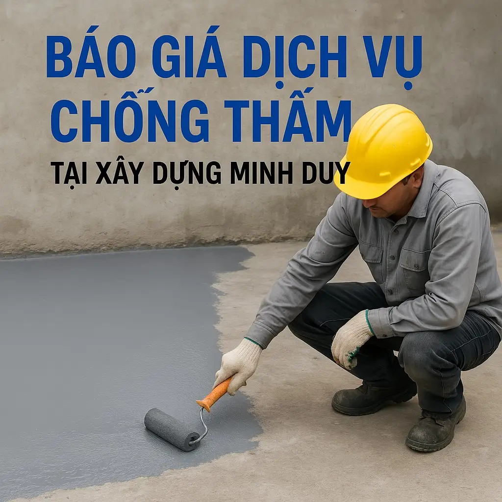 b&aacute;o gi&aacute; dịch vụ chống thấm