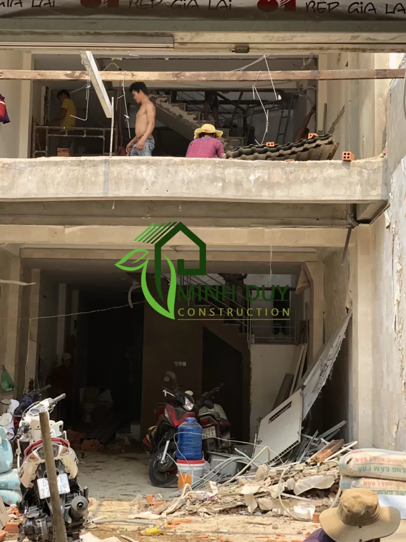 Thi công xây dựng quán cafe caffein, 10 Nguyễn Xí, Bình Thạnh - 5
