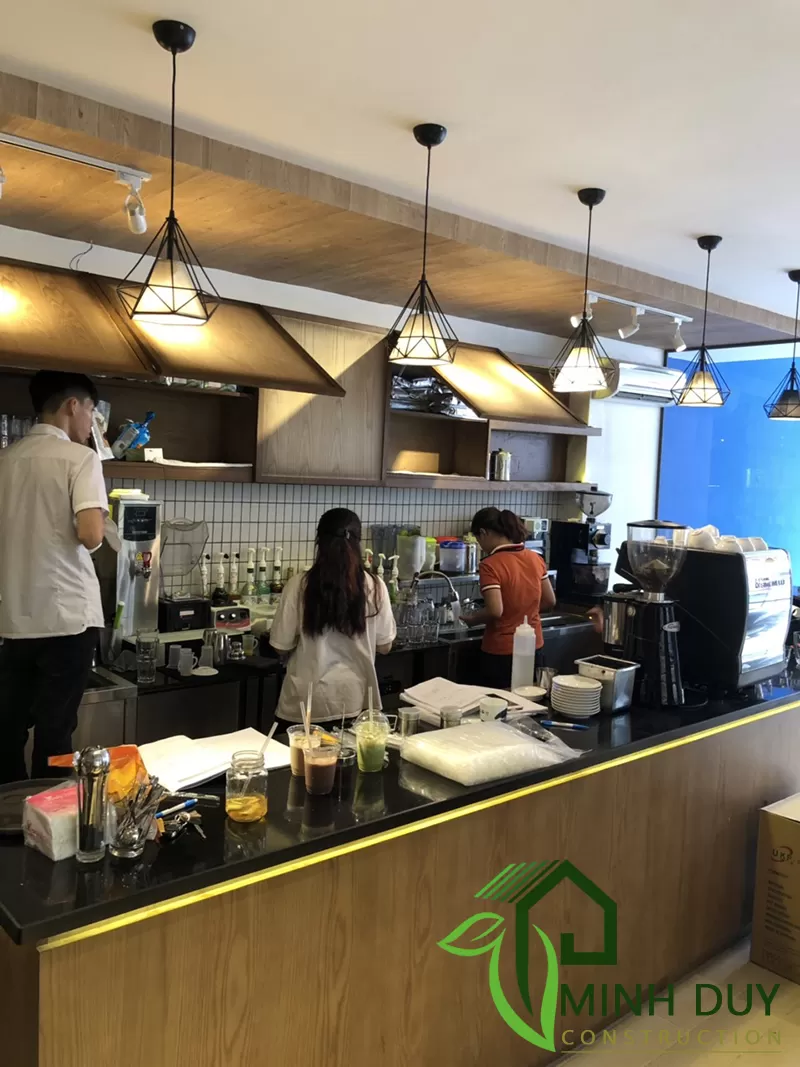 Thi công xây dựng quán cà phê Cafe PaPa, 333 Nguyễn Trọng Tuyển, Tân Bình - 3