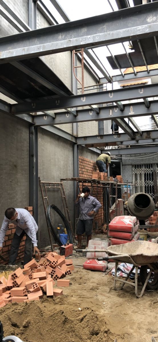 Xây dựng nhà tiền chế Lê Văn Lương, Quận 7