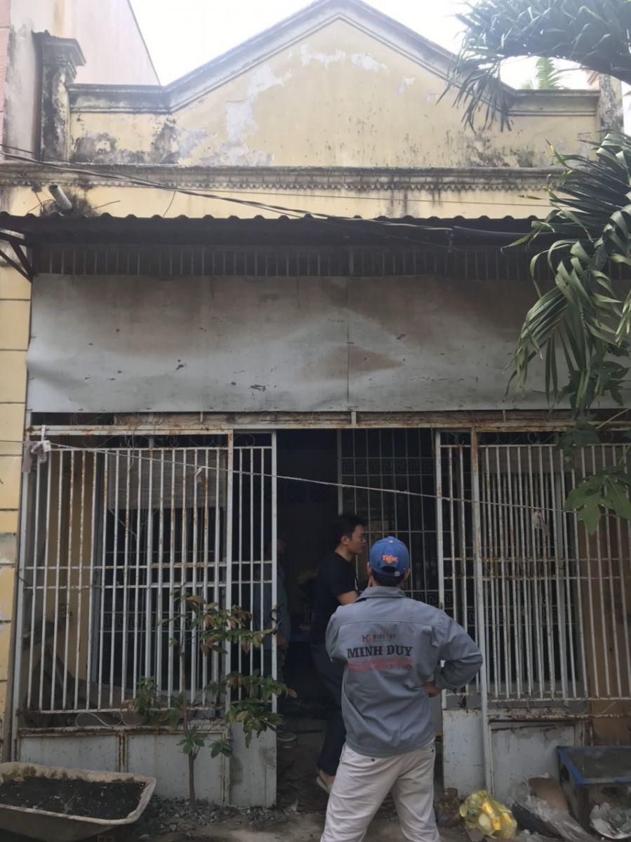 Nhà cấp 4 cũ trước khi cải tạo