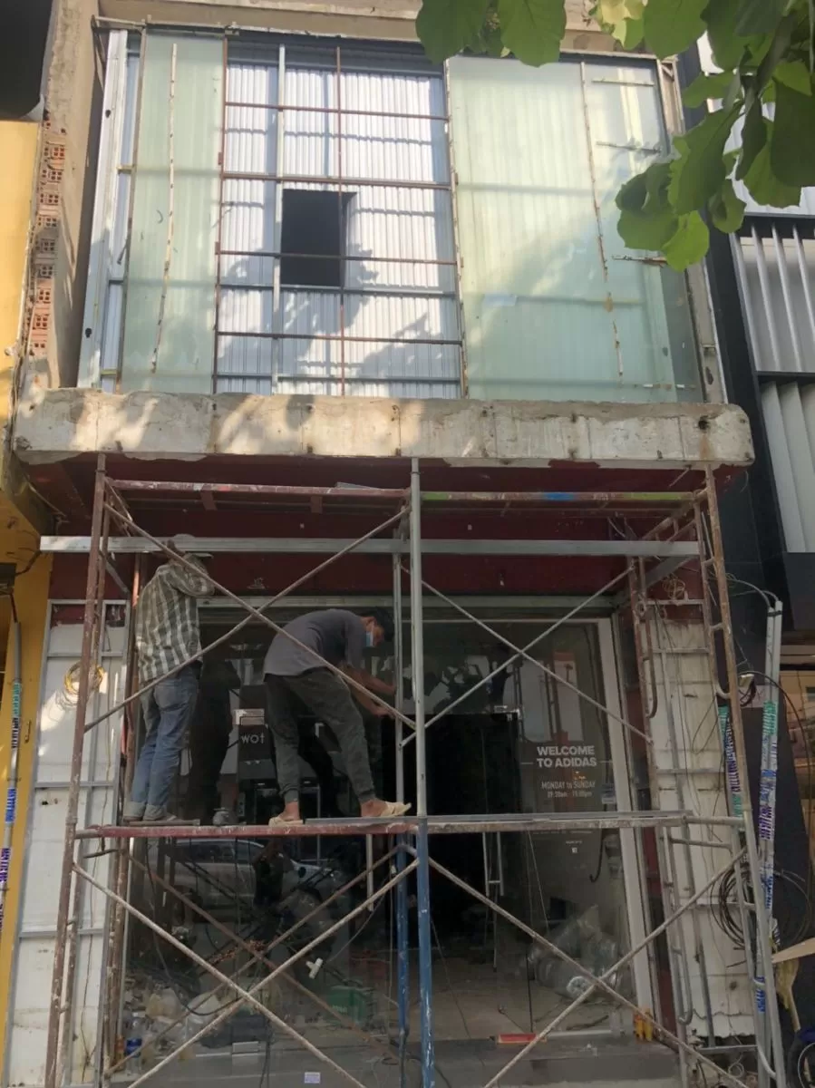 Sửa chữa, cải tạo nhà cũ tại 35 Nguyễn Trãi, Bến Thành