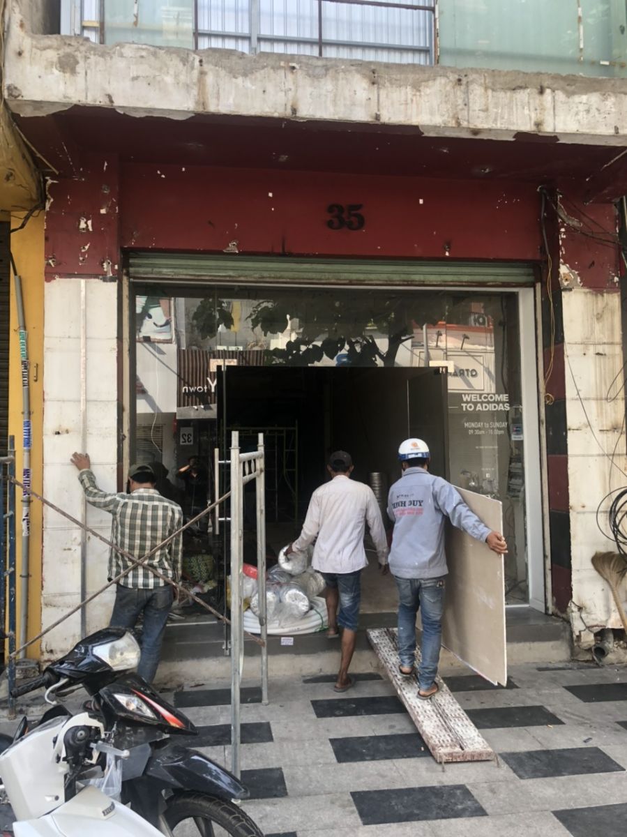 Sửa chữa, cải tạo nhà cũ tại 35 Nguyễn Trãi, Bến Thành