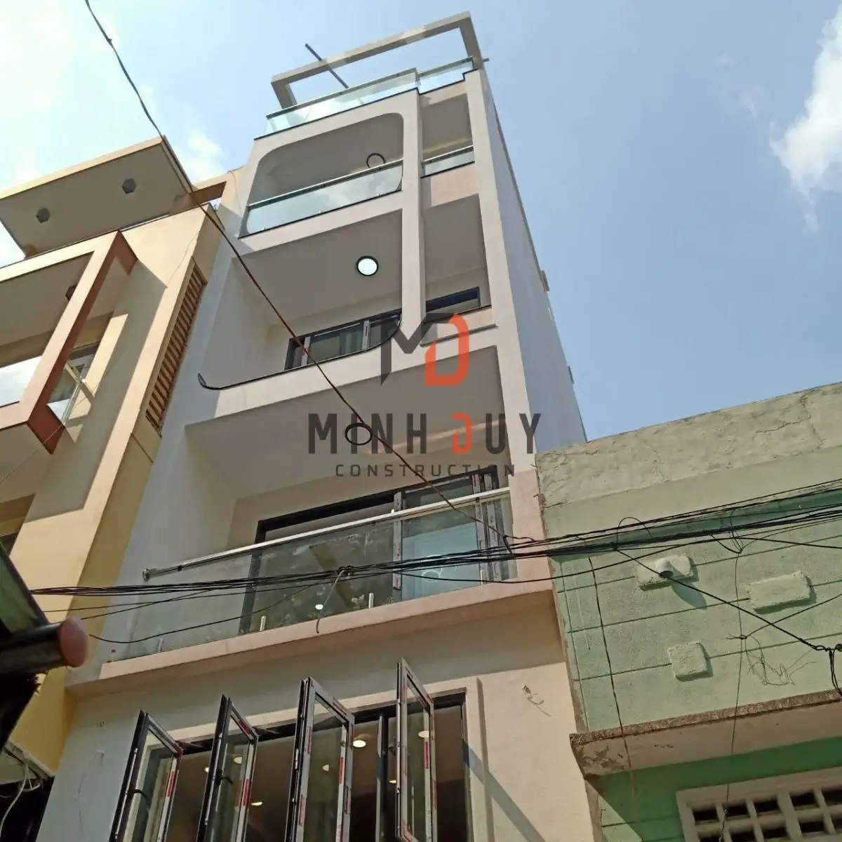Ho&agrave;n thiện to&agrave;n cảnh nh&agrave; phố 1 trệt 3 lầu Quận 11 L&ecirc; Thị Bạch C&aacute;t Minh Duy