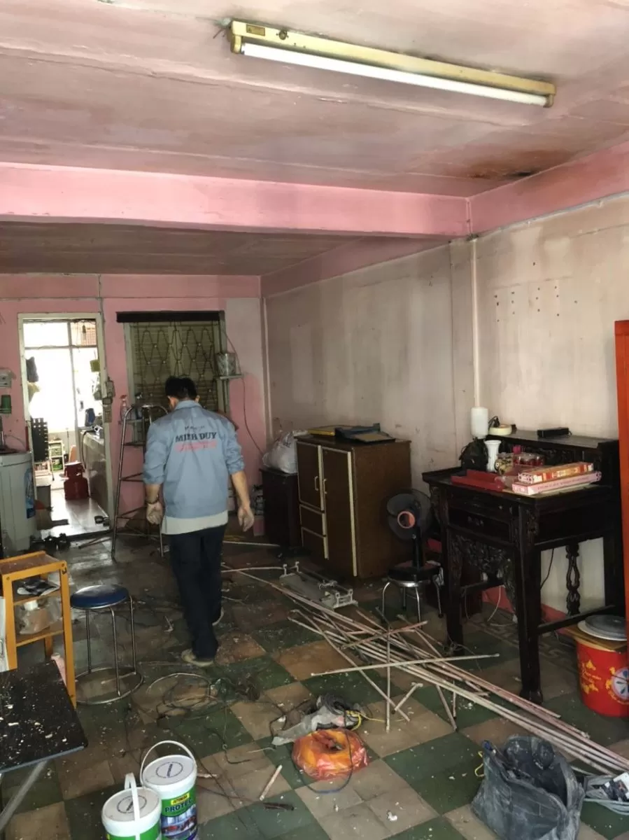 Sửa chữa căn hộ chung cư Nguyễn Thiện Thuật - 1