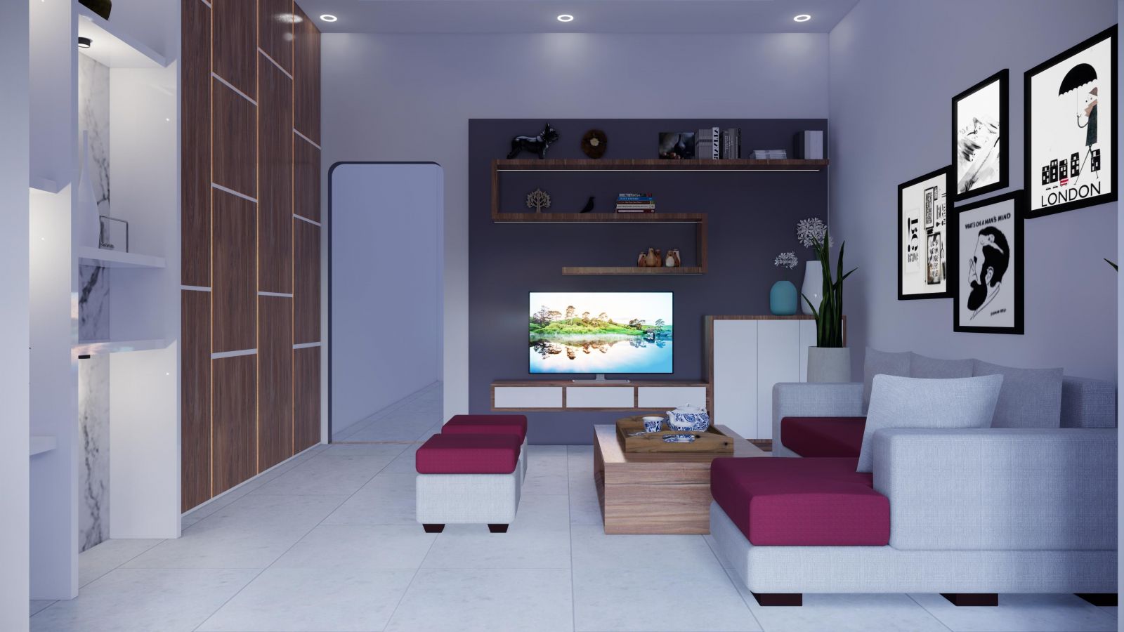 Nhà cấp 4 lột xác hoàn toàn sau quá trình cải tạo