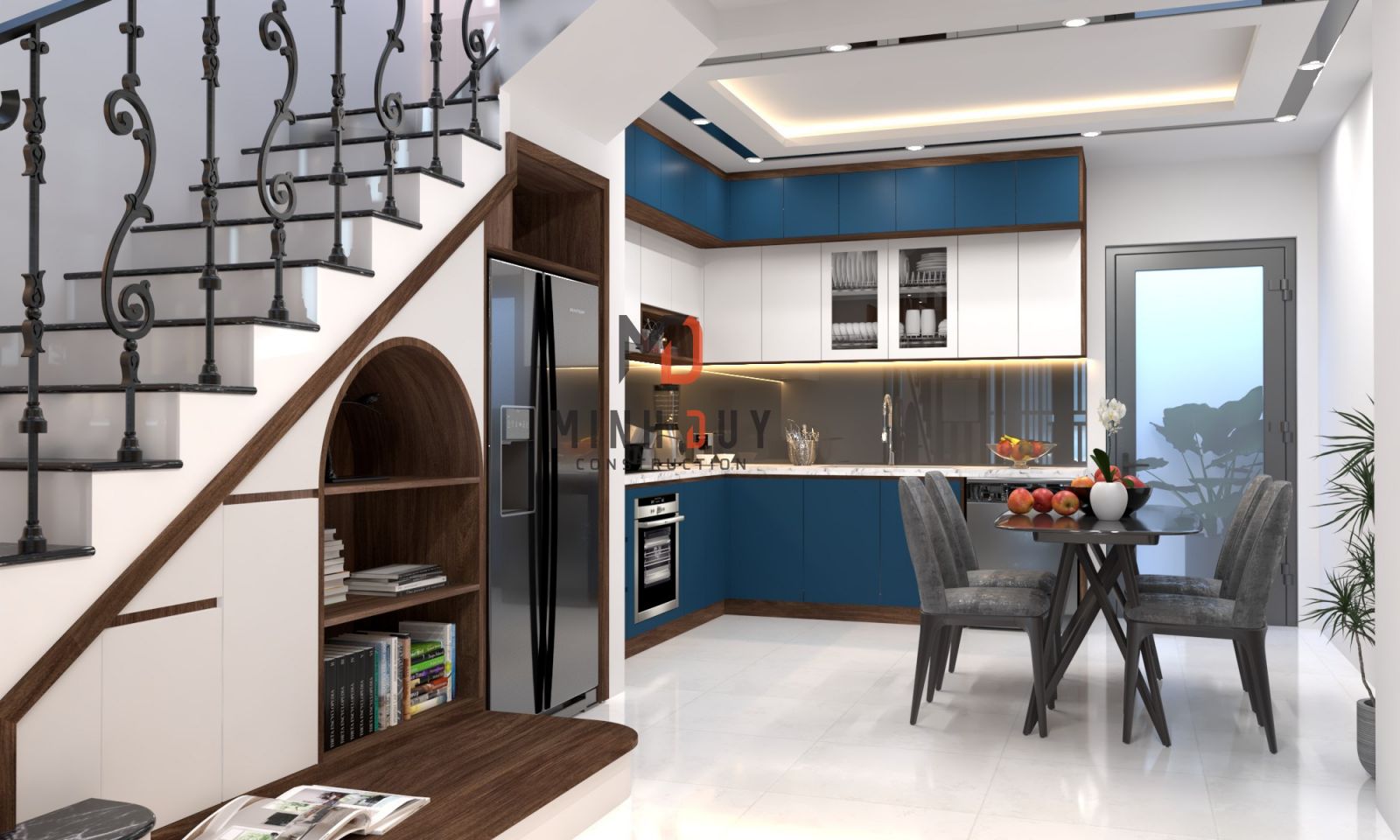 Mẫu thiết kế nội thất nhà phố từ Xây Dựng Minh Duy