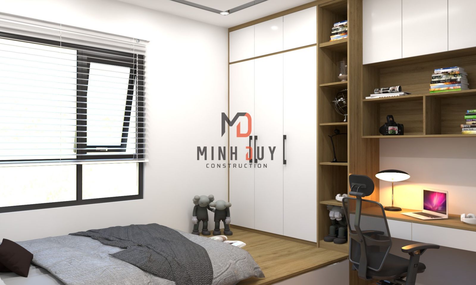 Mẫu thiết kế nội thất nhà phố từ Xây Dựng Minh Duy