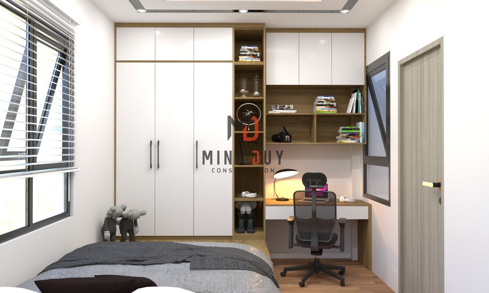 Mẫu thiết kế nội thất nhà phố từ Xây Dựng Minh Duy