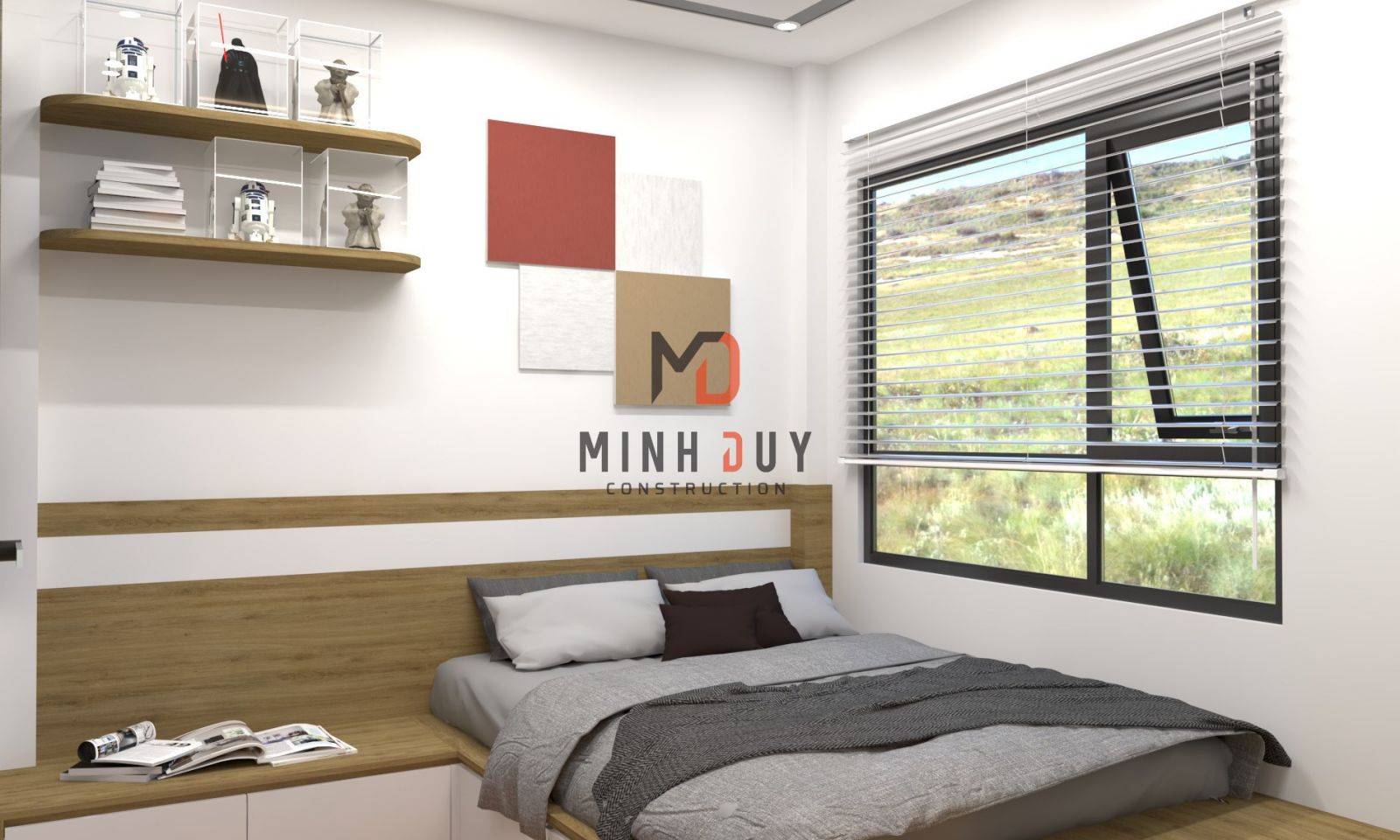 Mẫu thiết kế nội thất nhà phố từ Xây Dựng Minh Duy